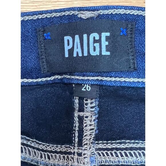 PAIGE DENIM Hoxton High-Rise Ankle Skinny Stretch Jeans Size 26 NWOT - Picture 9 of 13